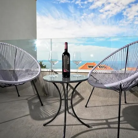 Grace A Luxury In Makarska, Heated Pool 别墅 *